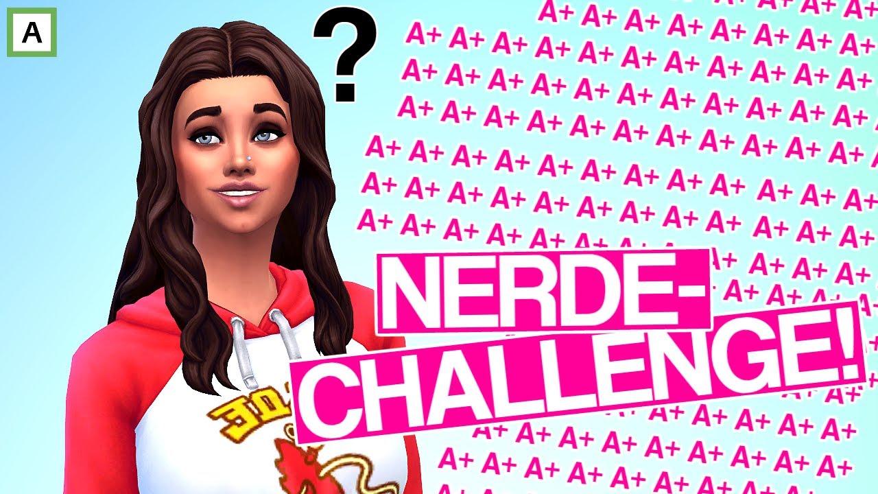 KAN JEG F&Aring; A+? 🤓 The Sims 4 - STUDENTLIV (Amalie Olsen utfordrer)