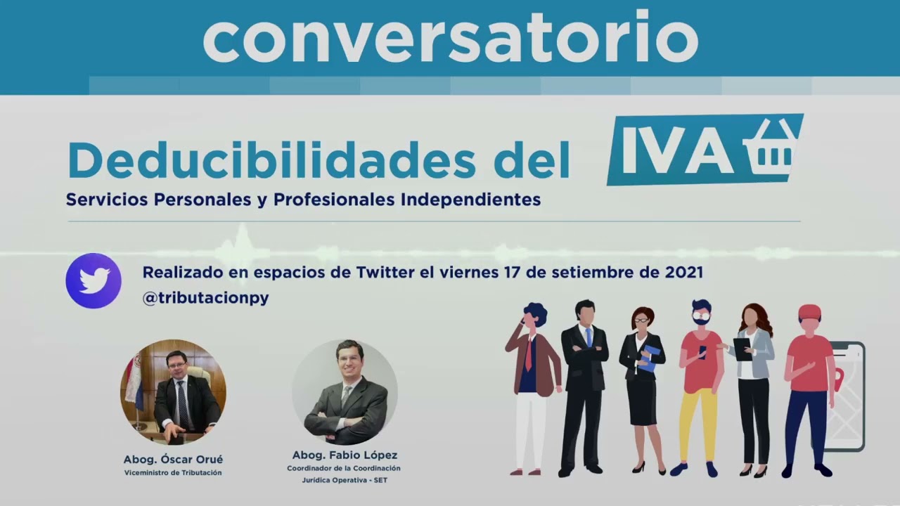 Charla sobre lo que será deducible al IVA en Paraguay 2022
