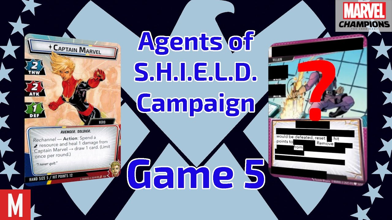 Captain Marvel vs. [Redacted] | Agents of SHIELD Game 5