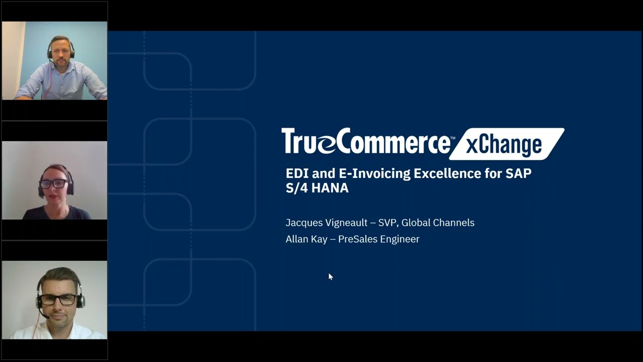 Partner Webinar  Introducing TrueCommerce’s EDI Integration for SAP S 4HANA
