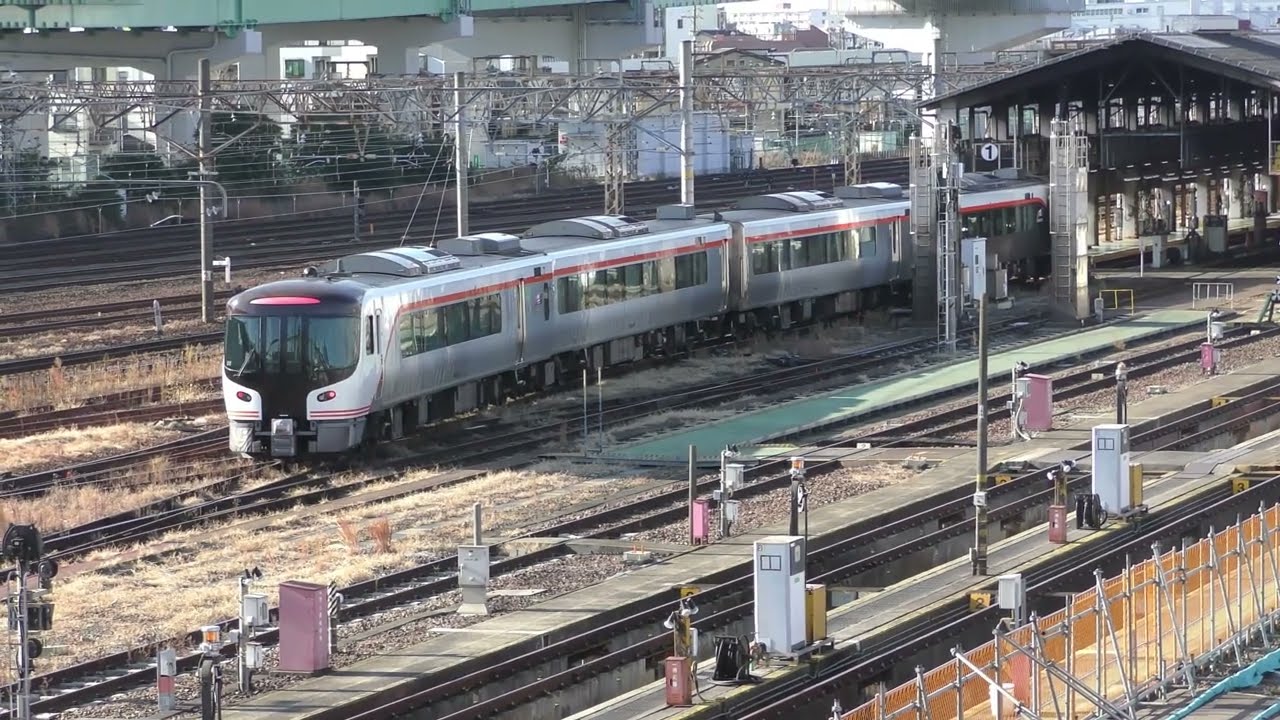 JR東海名古屋車両区の様子 　令和7年1月3日