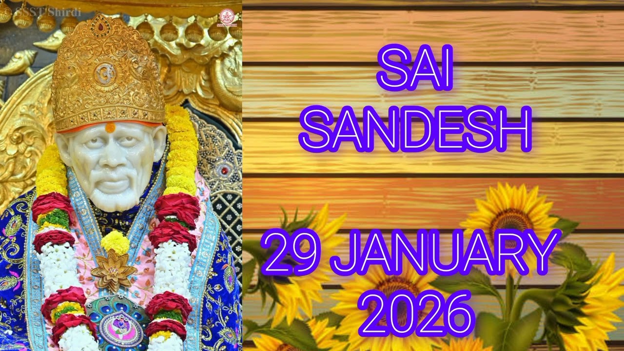 SAI SANDESH || 29 JANUARY 2026