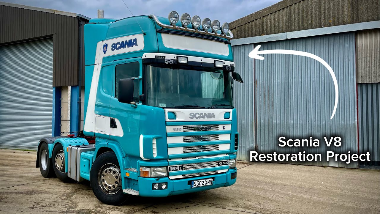 SCANIA 164 580 V8 RESTORATION PROJECT - #1