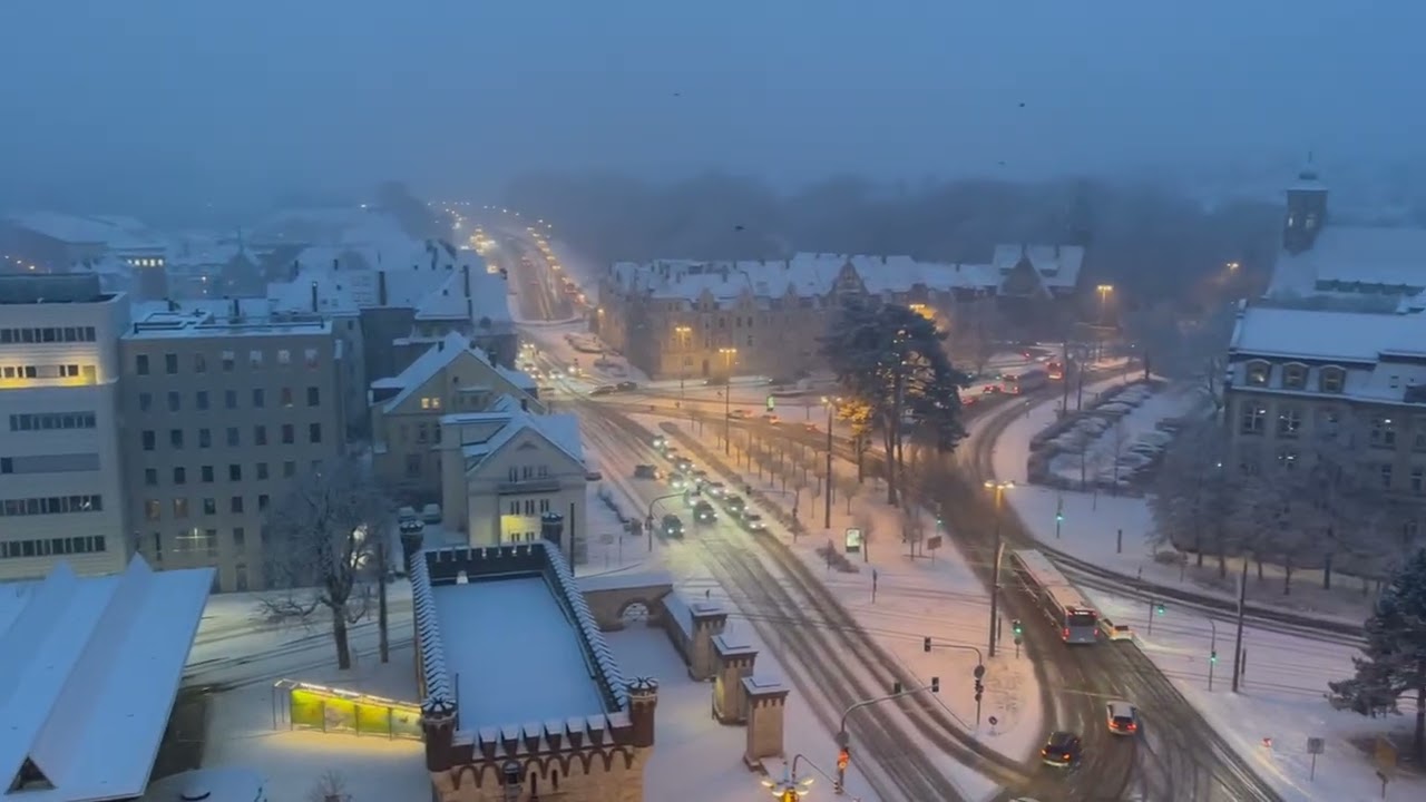 Germany Turns White ❄️ Snow Day