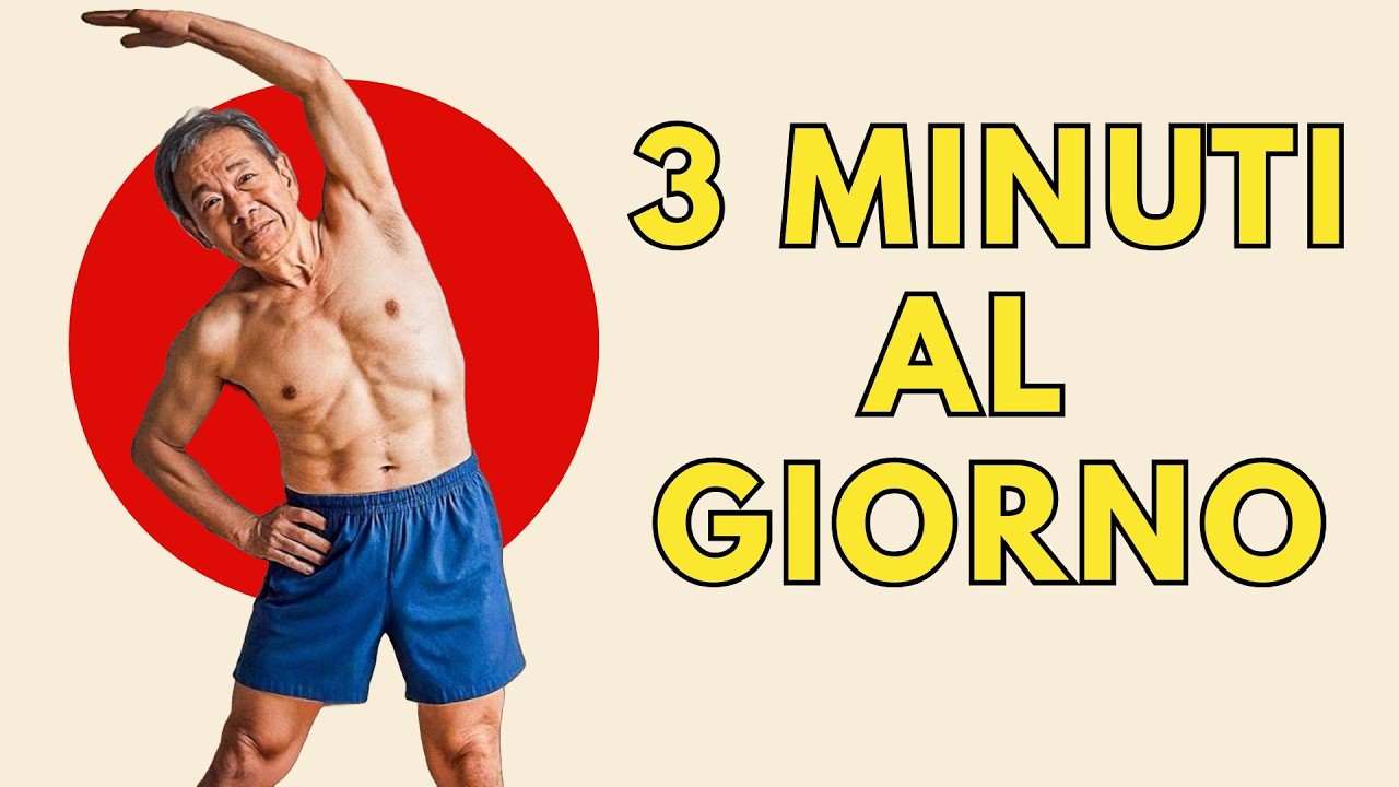 Quell&rsquo; ESERCIZIO di 3 minuti che gli anziani giapponesi fanno ogni giorno (dovremmo farlo anche noi)