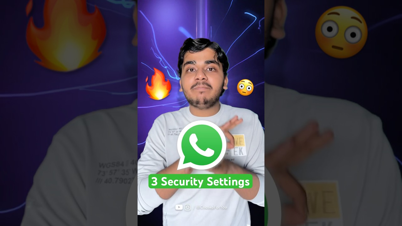 WhatsApp Users ये 3 Security Settings अभी ON करें! (WhatsApp Tricks) 🔥