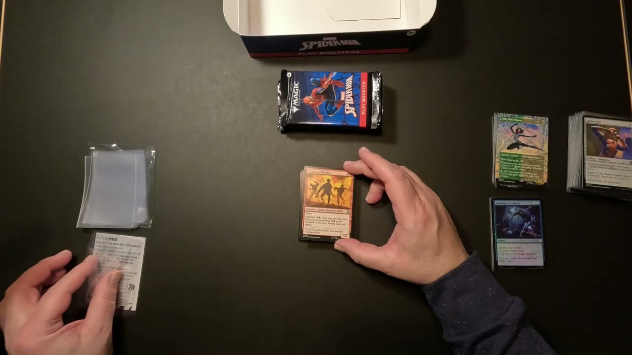 Marvel's Spider-Man - unpack play booster - pack 21-30 - Magic: The Gathering
