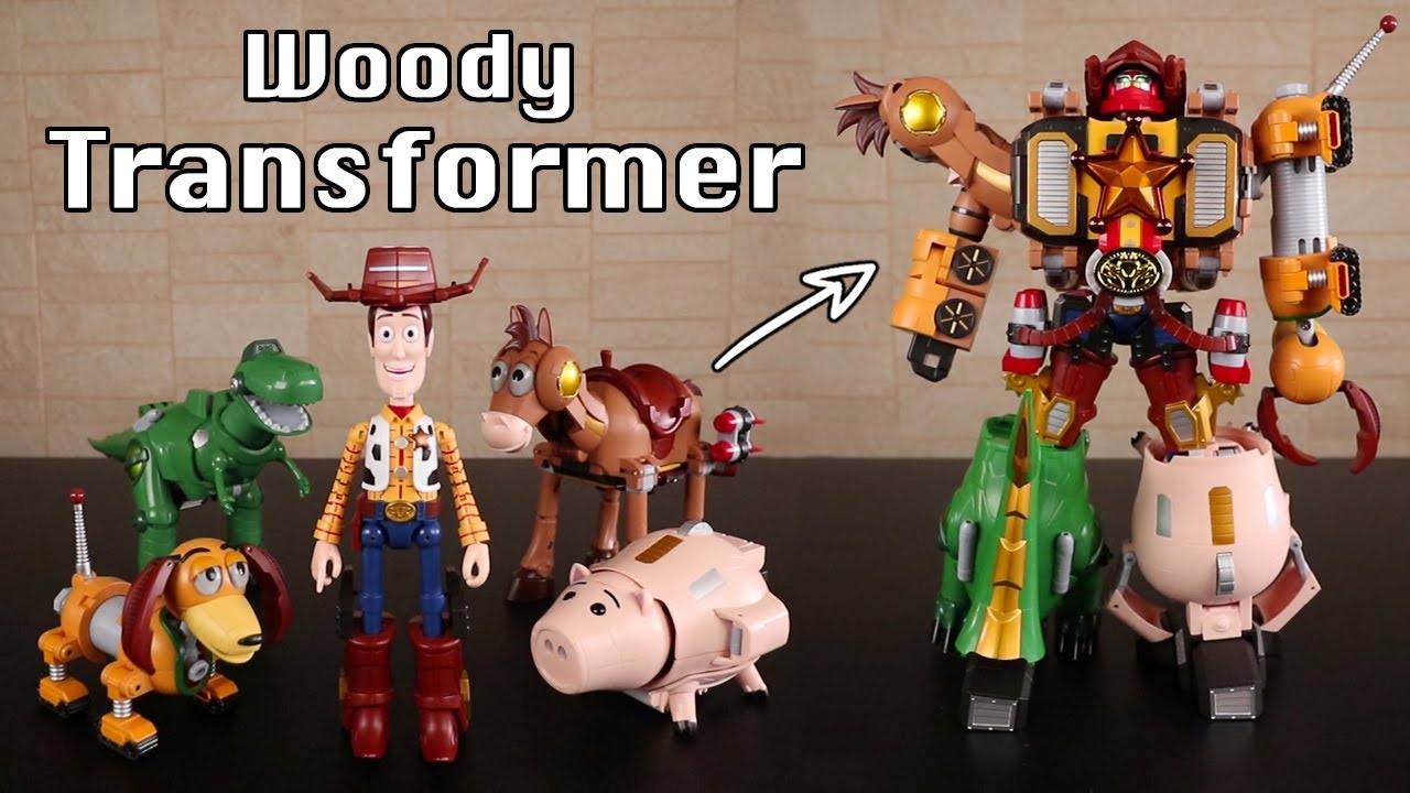 Toy Story Transformer: Mecha Woody!!! (parte 1)