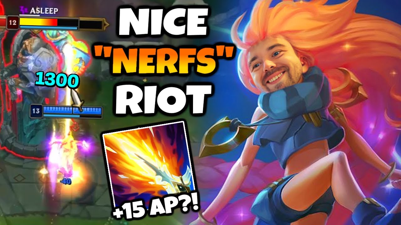 Why did RIOT BUFF LICHBANE ZOE?? (All items were SUPPOSED to be NERFED, not BUFFED)