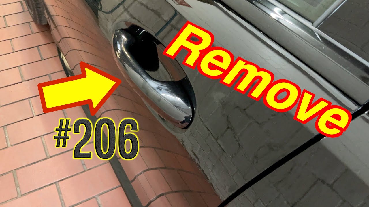 Türgriff C Klasse 206 ausbauen einbauen door handle how to remove Install #diy