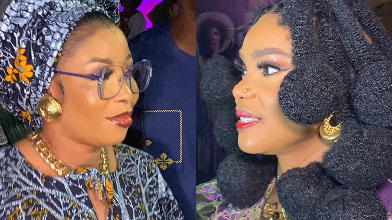 LIZZY ANJORIN, IYABO OJO JAM AT ALAGBEDE MOVIE PREMIERE.
