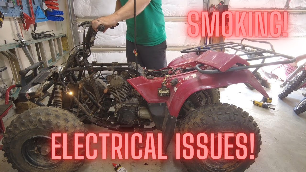 Trying To Save A Kawasaki Bayou From The Scrap Pile!