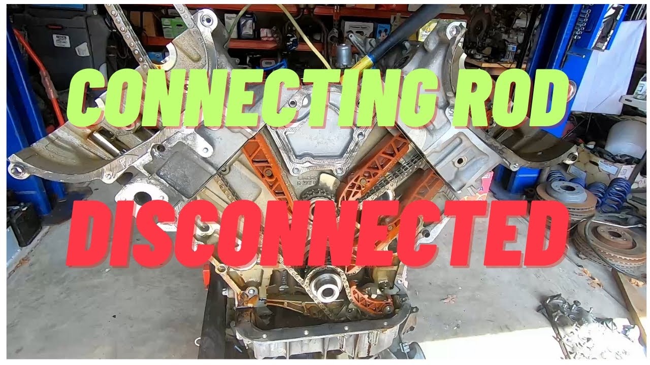 What's inside? Mercedes M272 Engine Disassembling after connecting rod disconnected in my CLK350.