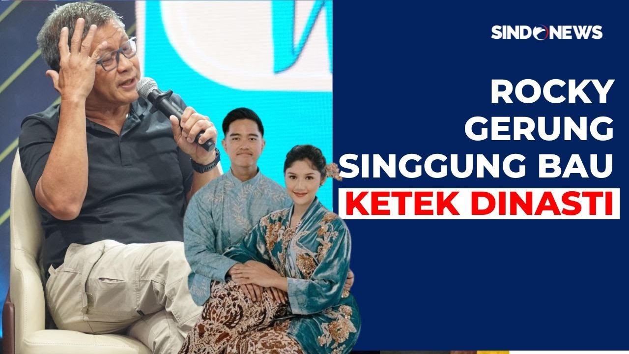 Media Sosial Heboh soal Bau Ketek, Rocky: yang Diserang Tubuh Dinastinya
