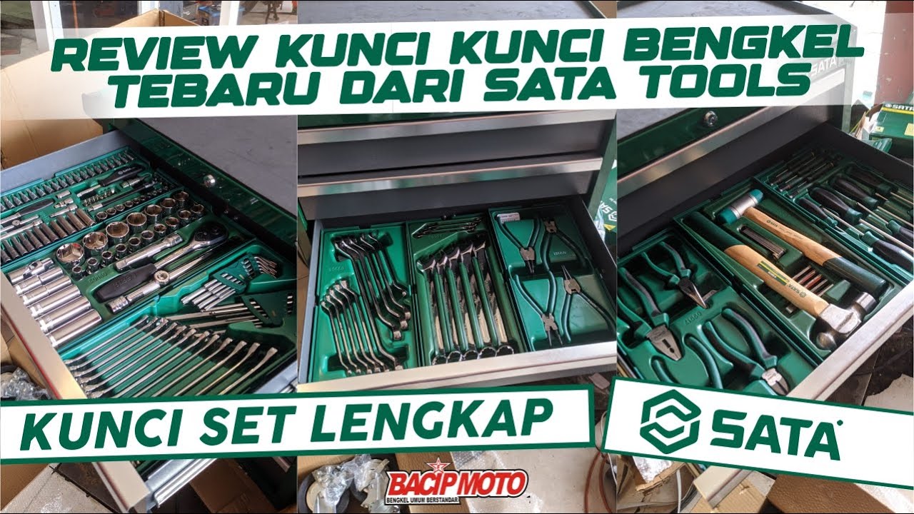 REVIEW KUNCI SET BARU SATA TOOLS | KUNCI KUNCI BARU BUAT BORE UP