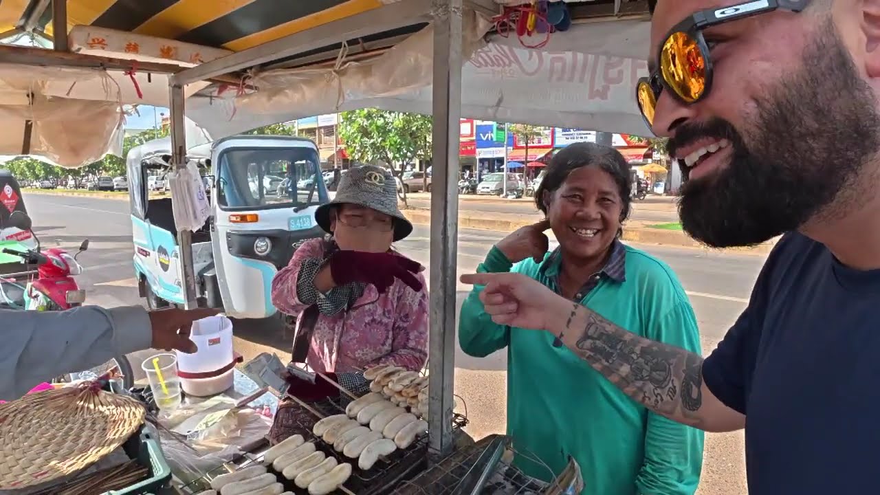Отправка домой уличных торговцев едой в Камбодже 🇰🇭