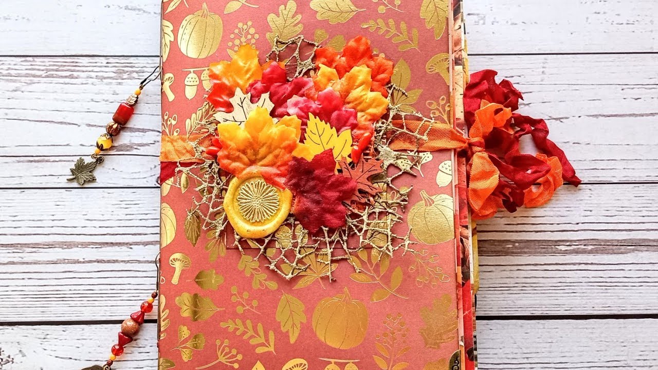 Fall Journal Flip Through! Autumn Junk Journal Show and Tell