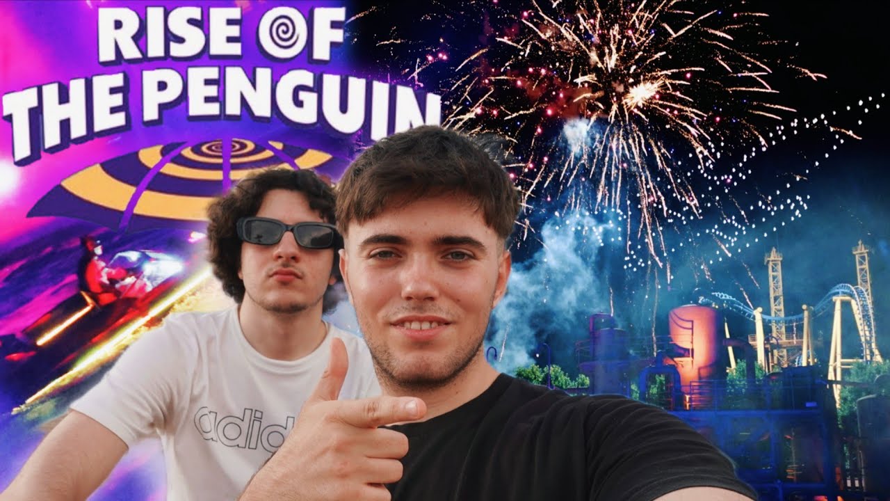 ¡WOW! Así es “Justice League: Rise of the Penguin” || ¿El mejor show nocturno de Parque Warner?