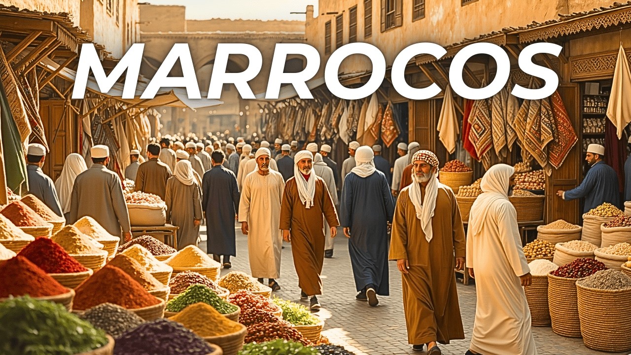 Maravilhas de MARROCOS | Os lugares mais incríveis de Marrocos | Vídeo de viagem em 4K