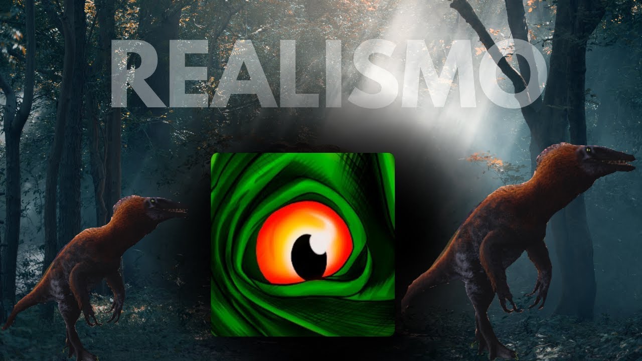 Tentando sobreviver de Megaraptor no The Cursed Isle