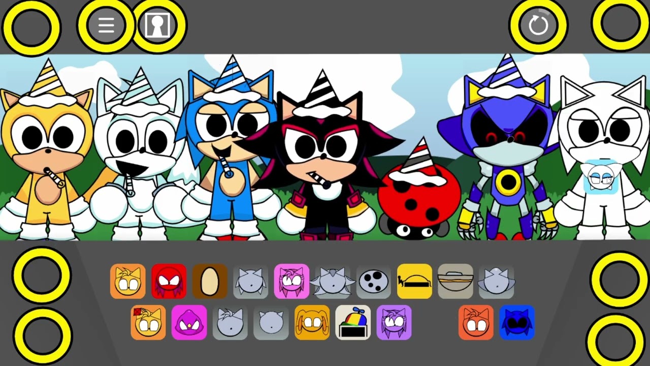 Sprunki Retake but Sonic 
