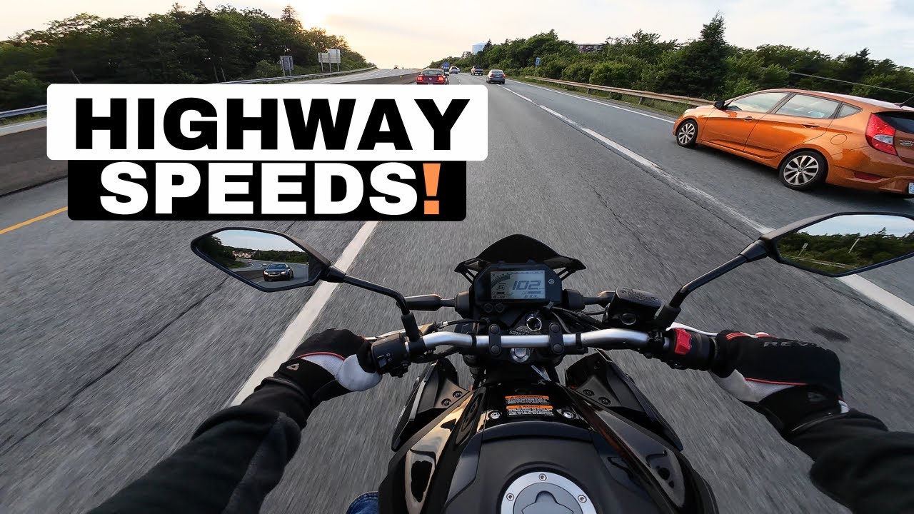 Can The Yamaha MT-03 Do HIGHWAY SPEEDS Motovlog
