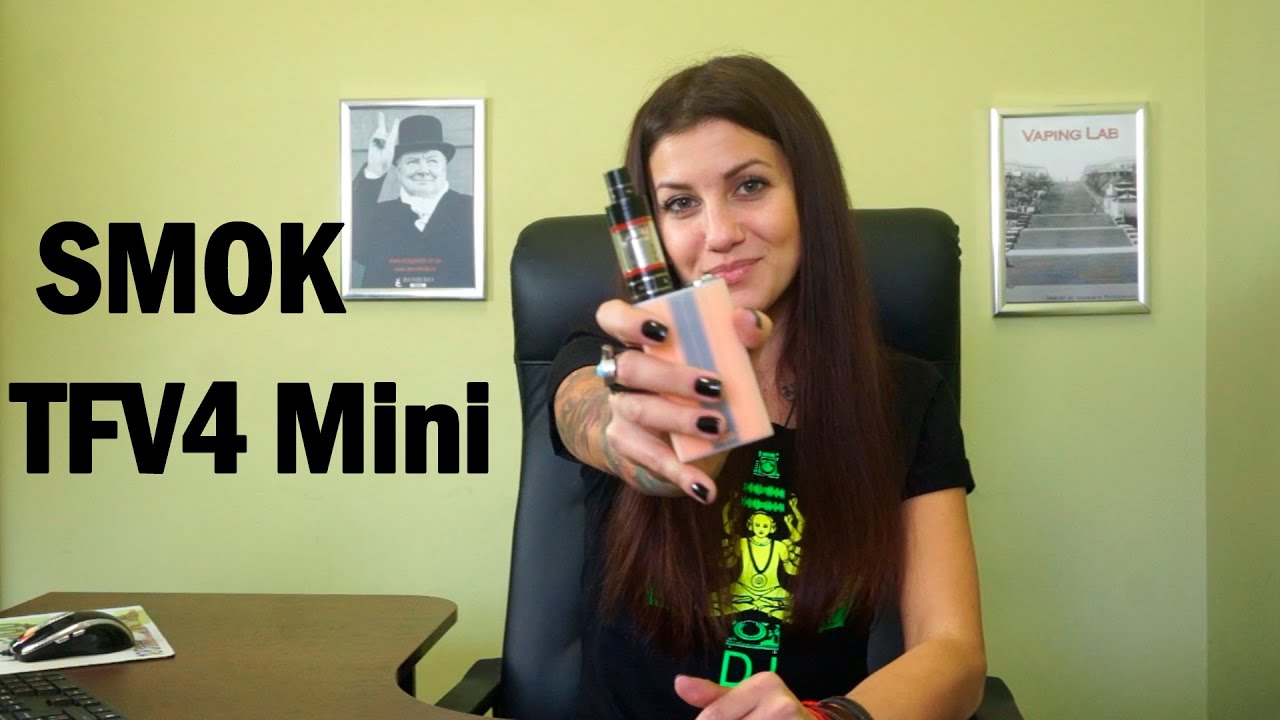 Обзор клиромайзера / обслуживаемого атомайзера Smok TFV4 Mini