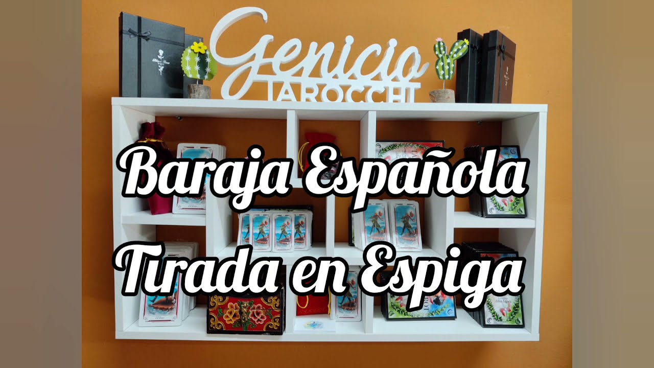 Tarot, Baraja Española, Tirada en Espiga