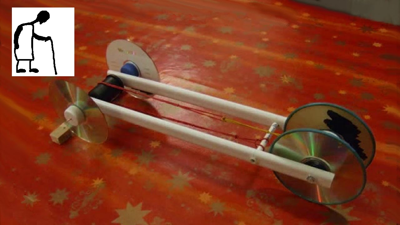 Lets make a Rubber Band powered Car #1