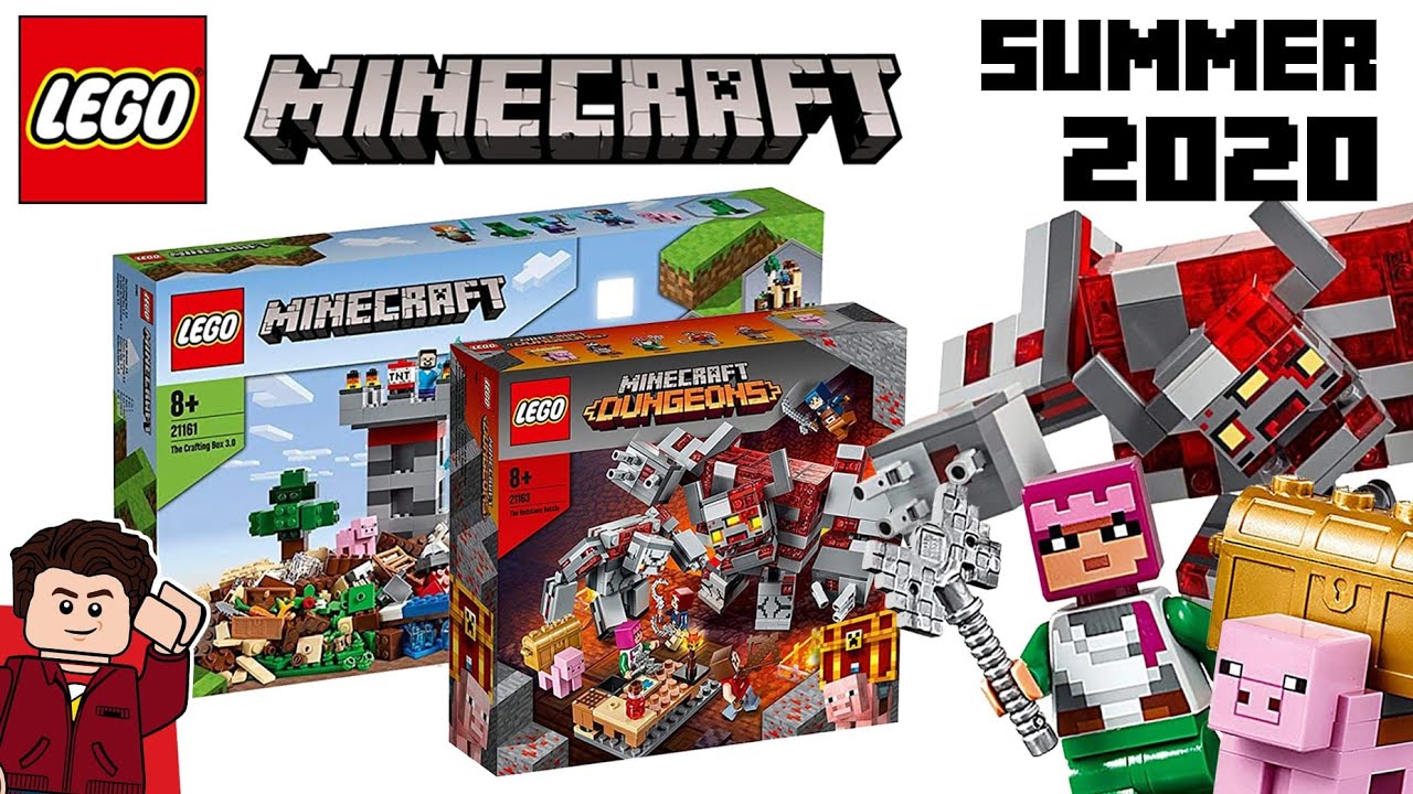 LEGO Minecraft Summer 2020 Sets Revealed - MINECRAFT DUNGEONS!!!