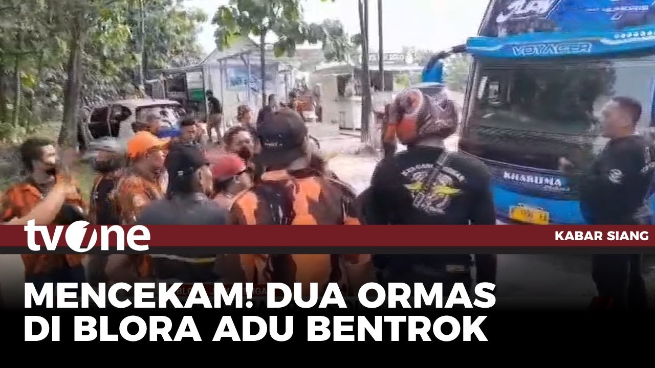 Ormas GRIB dan Pemuda Pancasila Bentrok di Blora | Kabar Siang tvOne