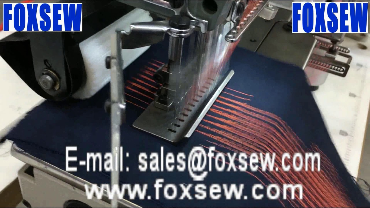 Cylinder Bed Multi Needle Double Chainstitch Sewing Machine with Automatic Thread Trimmer