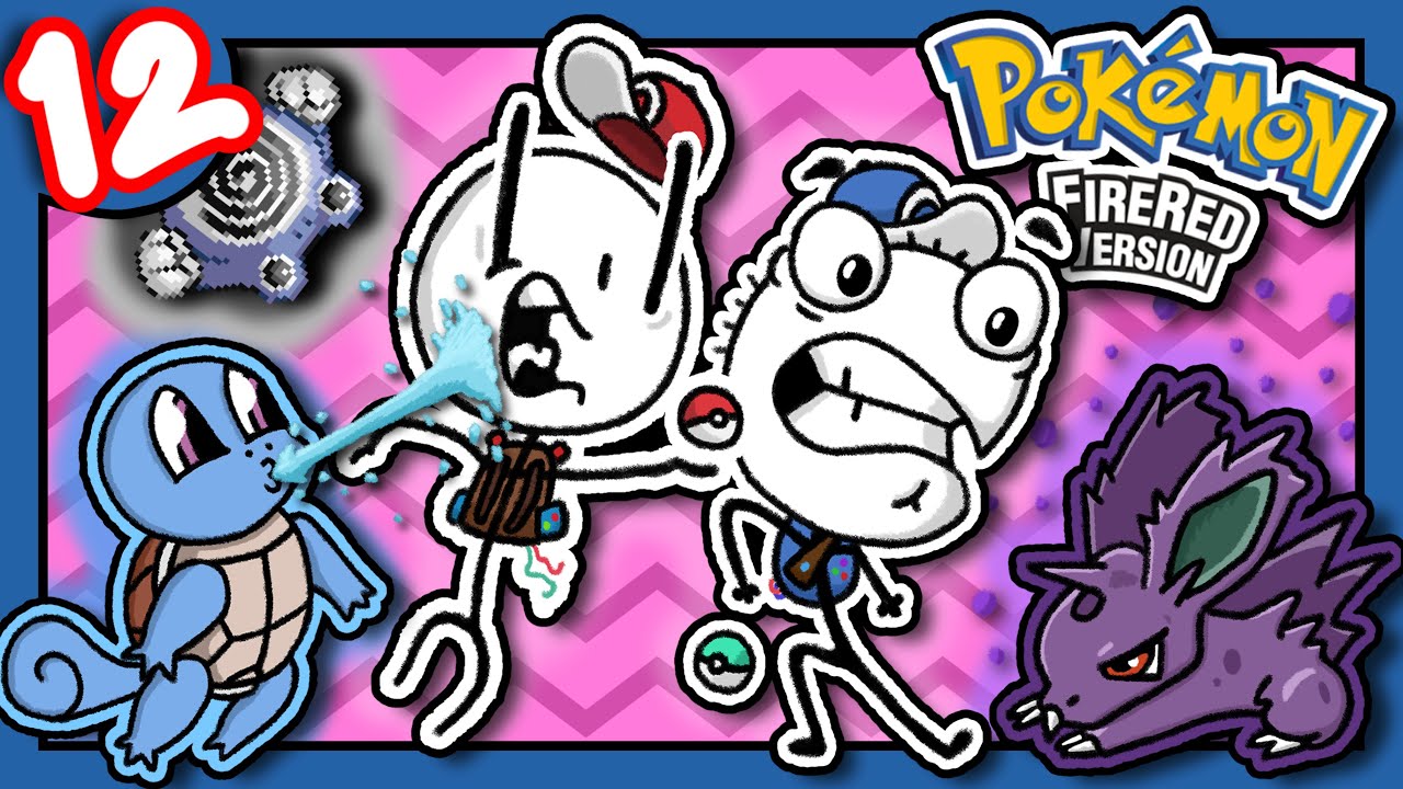 Впадая в бред в POKÉMON FIRE RED: HARD MODE, эпизод 12.