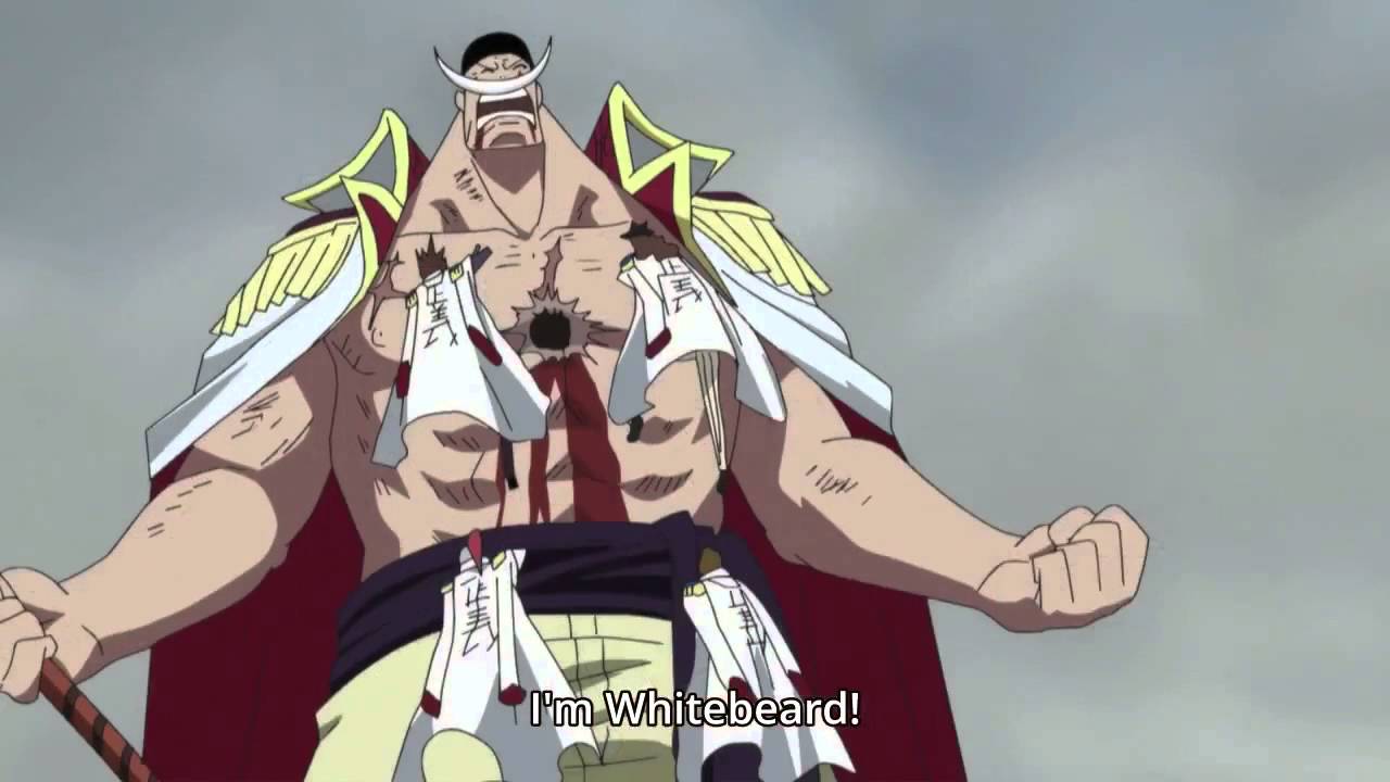 One Piece I&rsquo;m Whitebeard