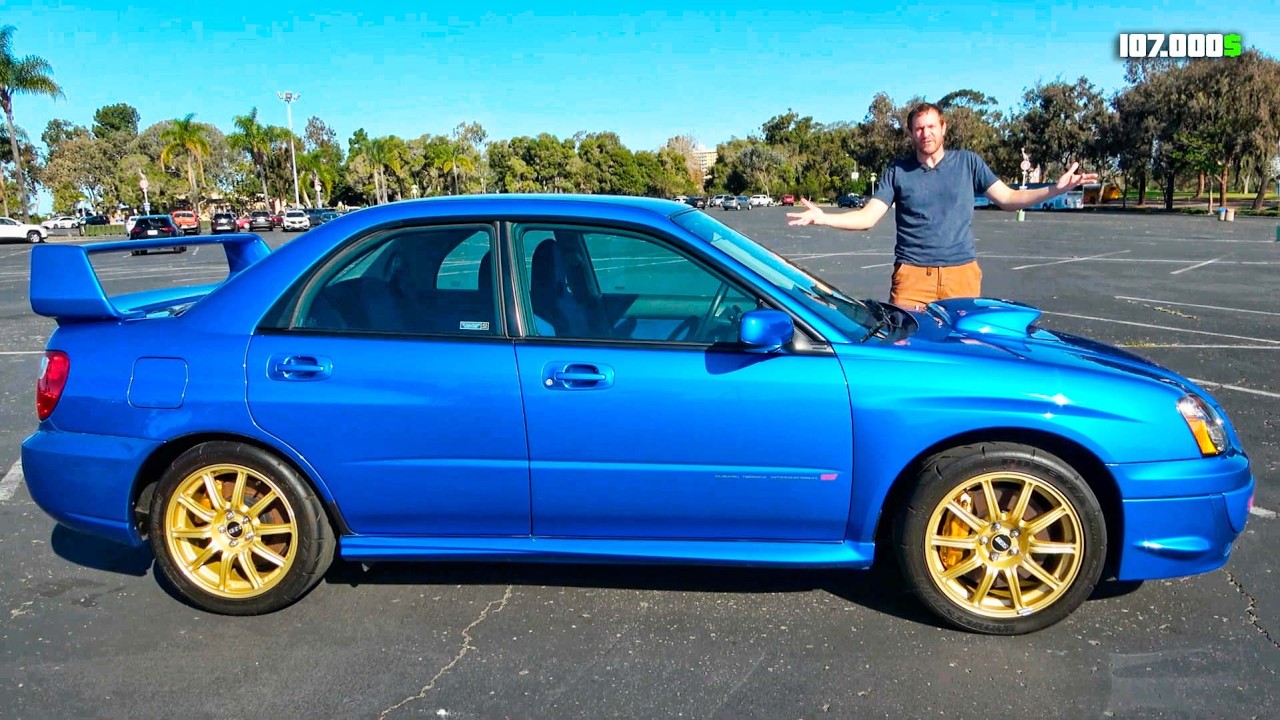 Este Subaru Impreza WRX STI está completamente impecable