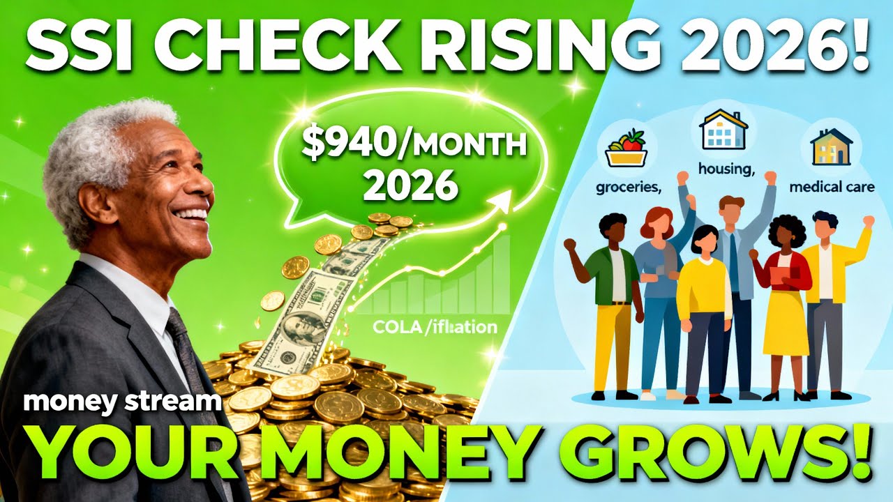 SSI 2026 Update &mdash; Monthly Payments May Rise to $940 | NewMedicare.com