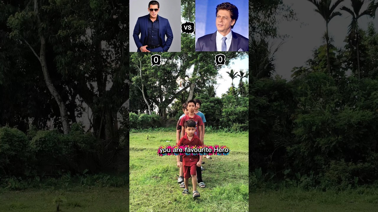 JSalman Khan vs Shah Rukh Khan | Support Your Favorite Superstar | Voting Video