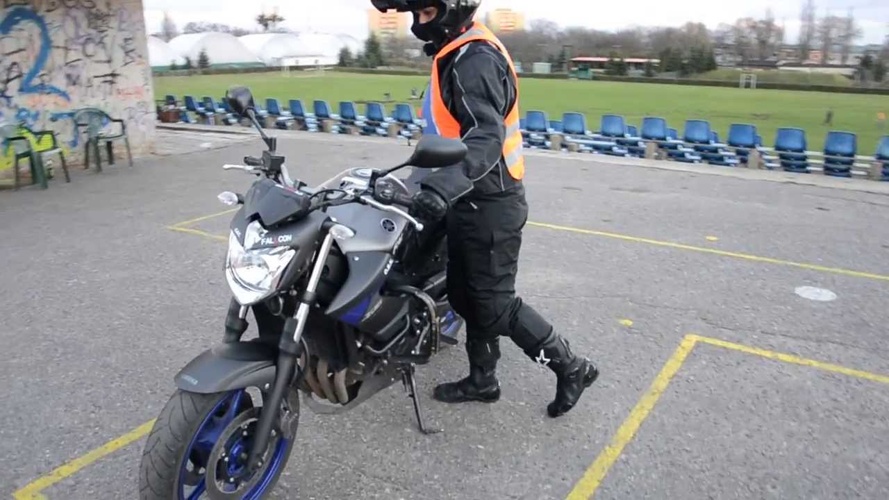 Prawo jazdy Poznań Zadanie egzaminacyjne kat A2 OSK Fallcon