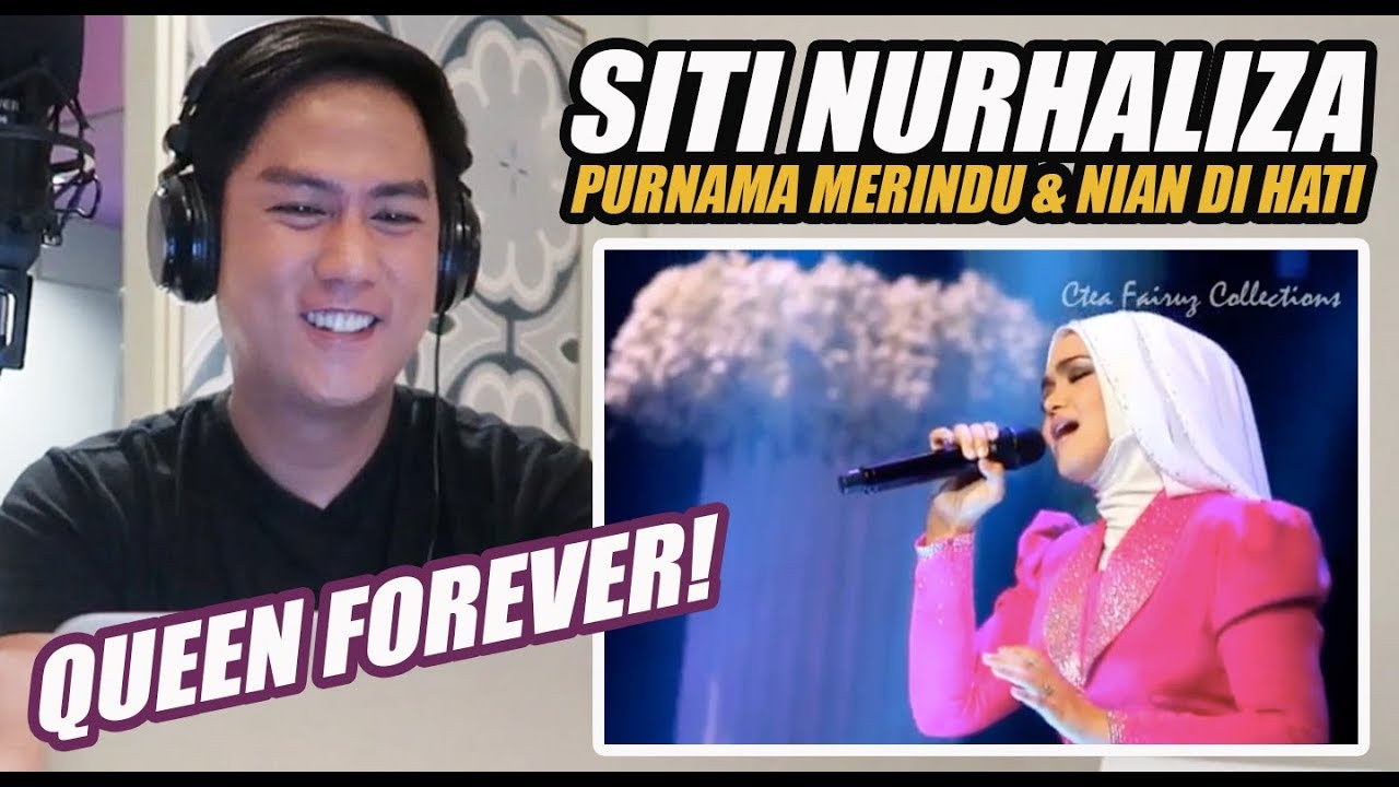 Siti Nurhaliza - Purnama Merindu & Nian Di Hati (Where The Heart Is) | REACTION