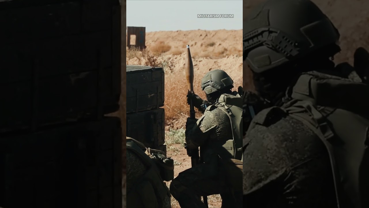 RPG-7 rocket fire