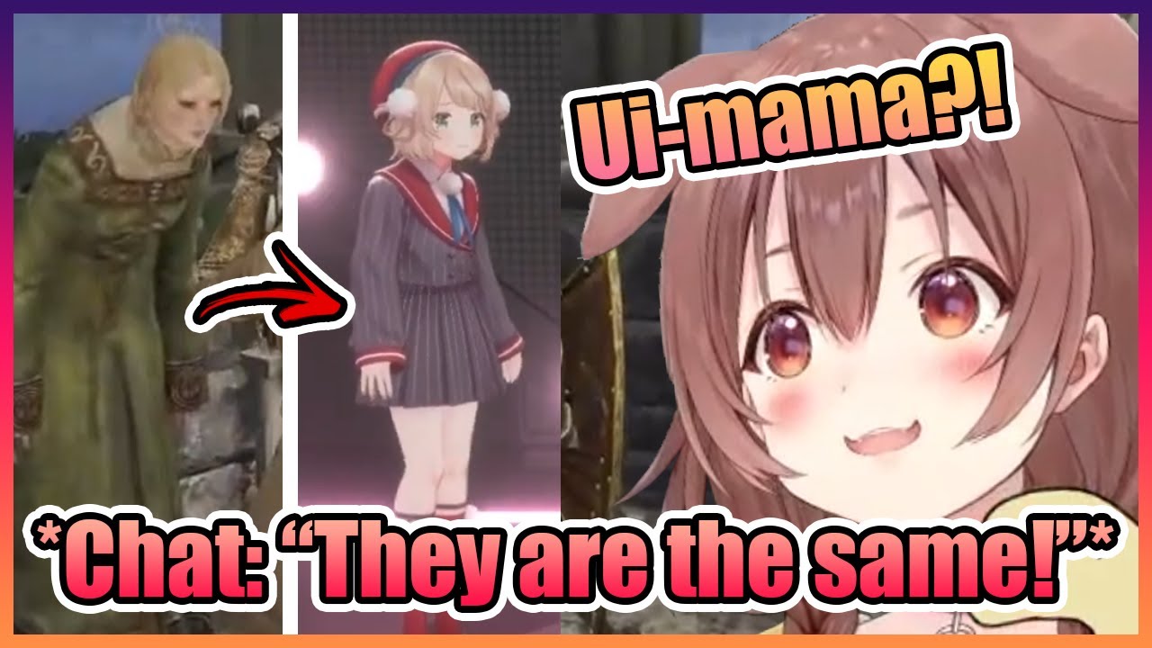 Korone’s Chat Recognized Ui-Mama in Elden Ring【Hololive】