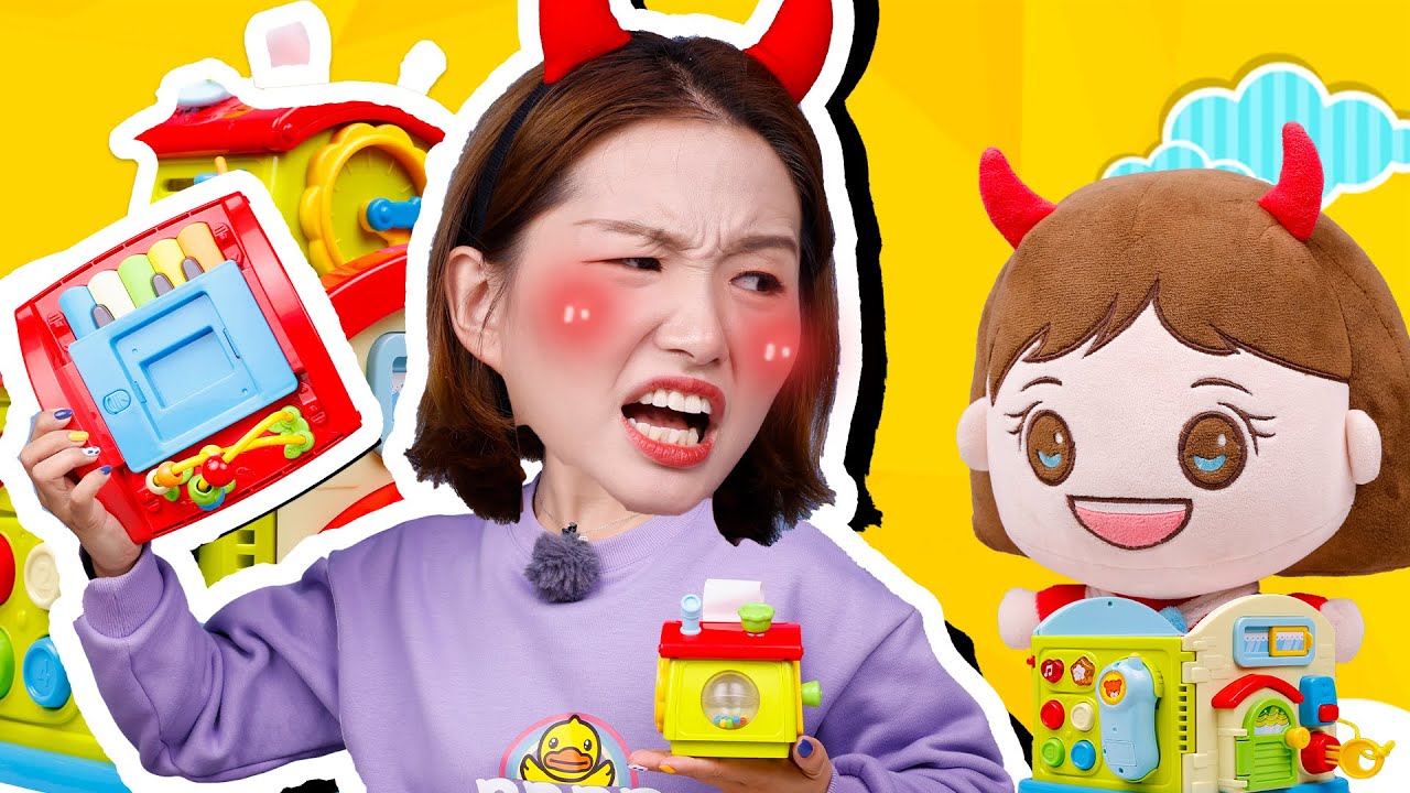 益智早教：晶寳的玩具被拆坏了！晶晶姐姐來幫忙組裝吧！