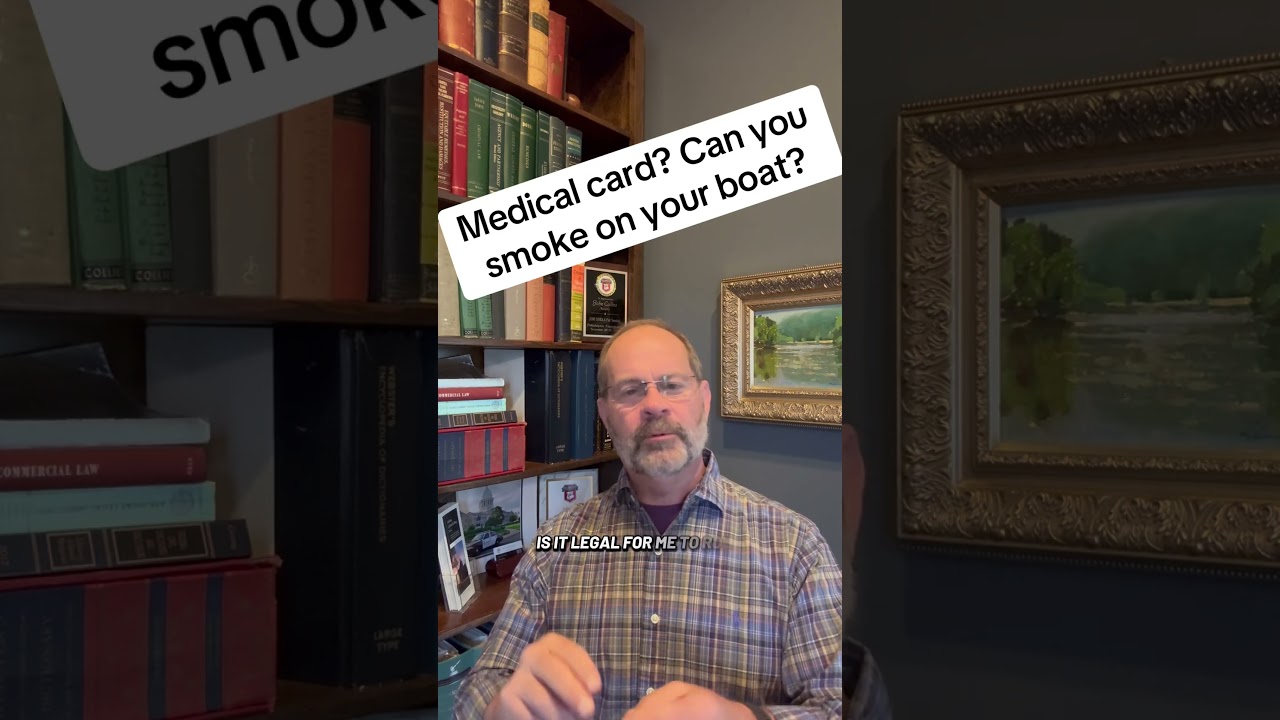 Arkansas medical card. Can I smoke on my boat? #Loopholelegal #police #medicalcard #boat #smoke