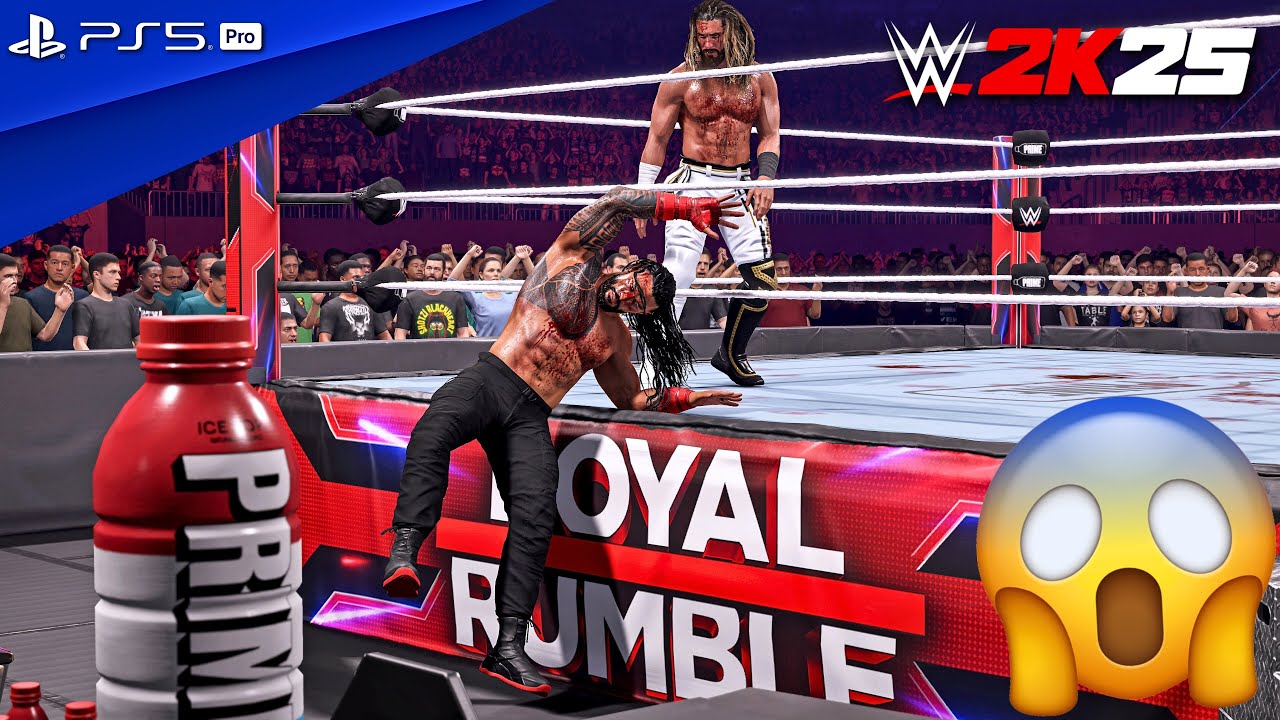 WWE 2K25 — Легендарный матч «Королевская битва» | PS5 Pro [4K60]