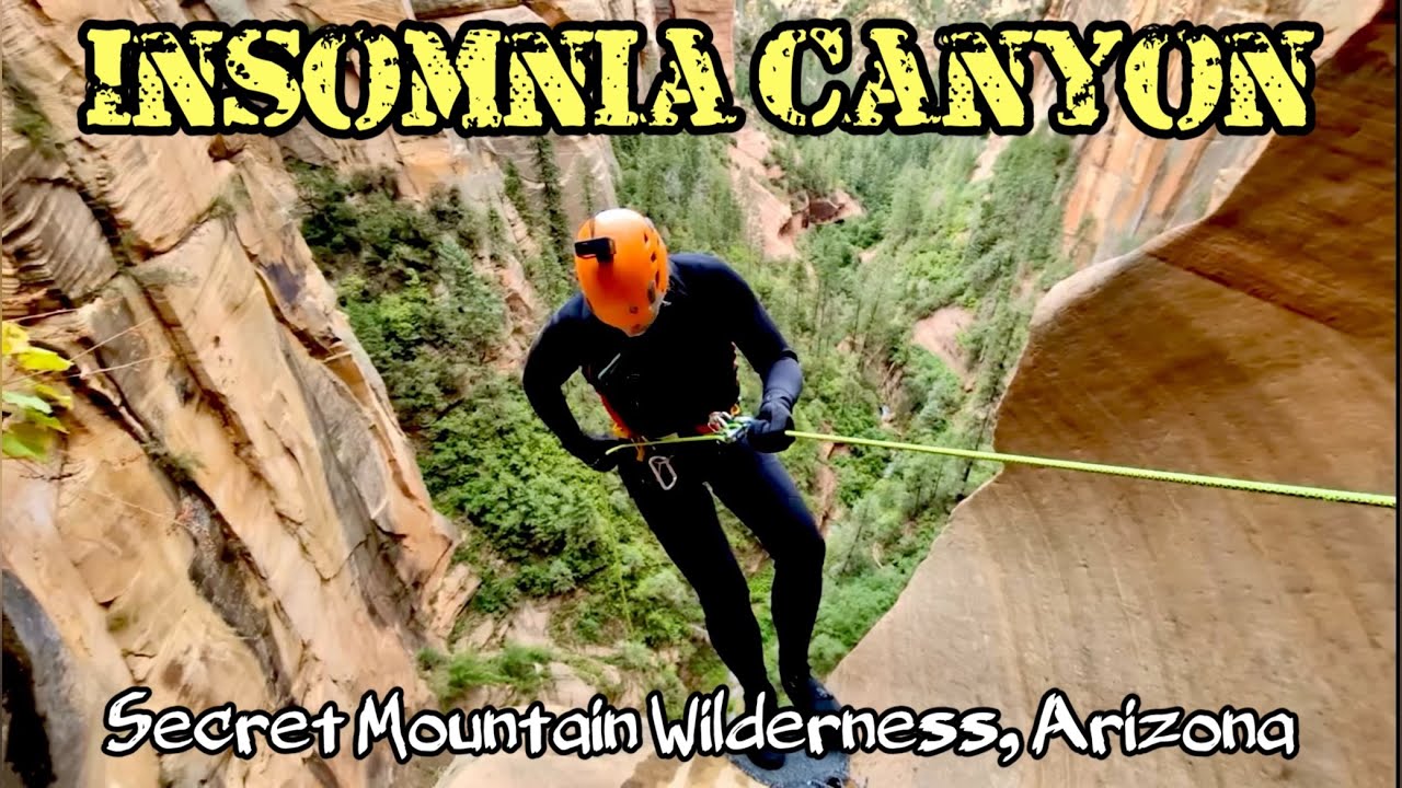 Insomnia Canyon, Secret Mountain Wilderness, Arizona