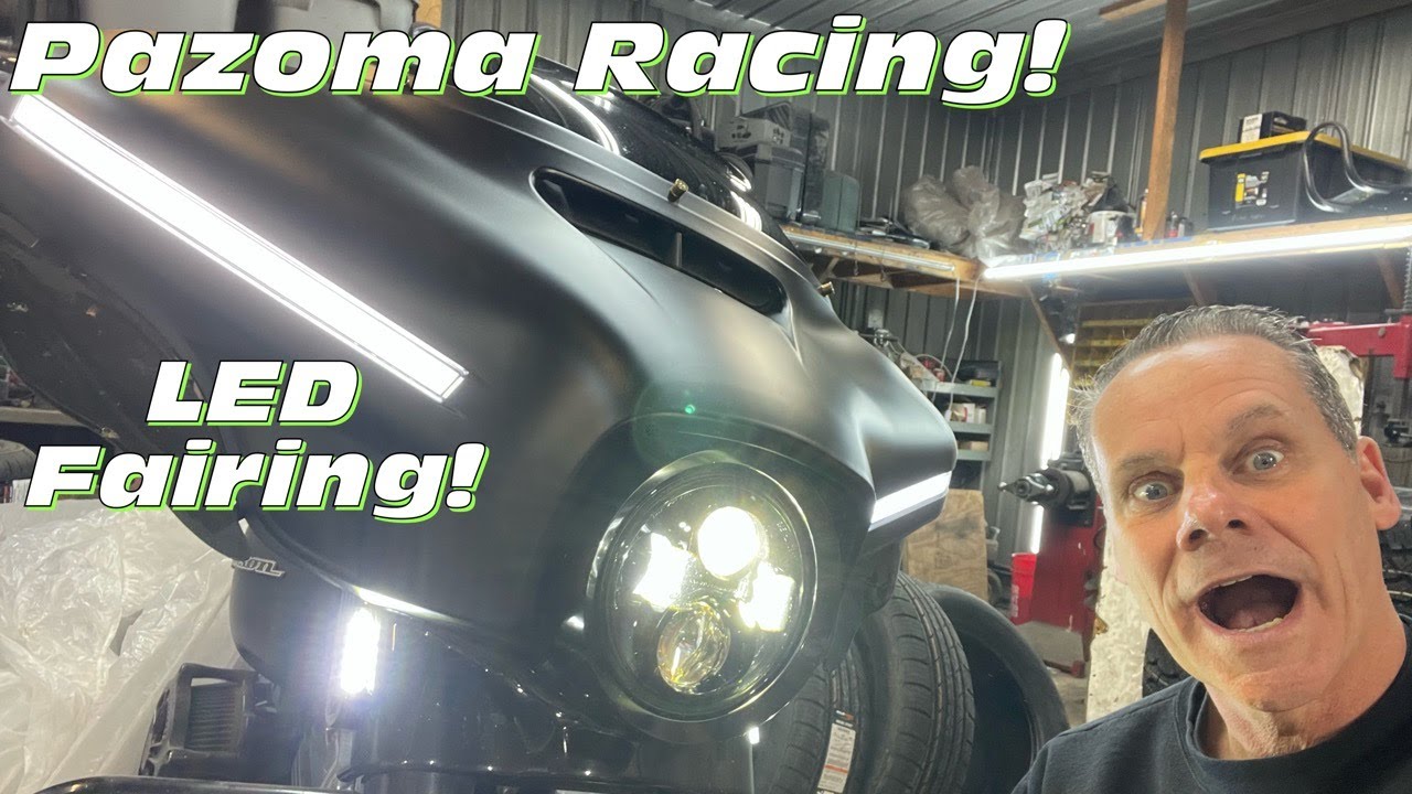 Pazoma Racing LED Fairing! '14 Harley Street Glide Touring Upgrade!