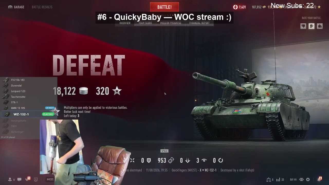 Top 20 Monthly World of Tanks Twitch Clips