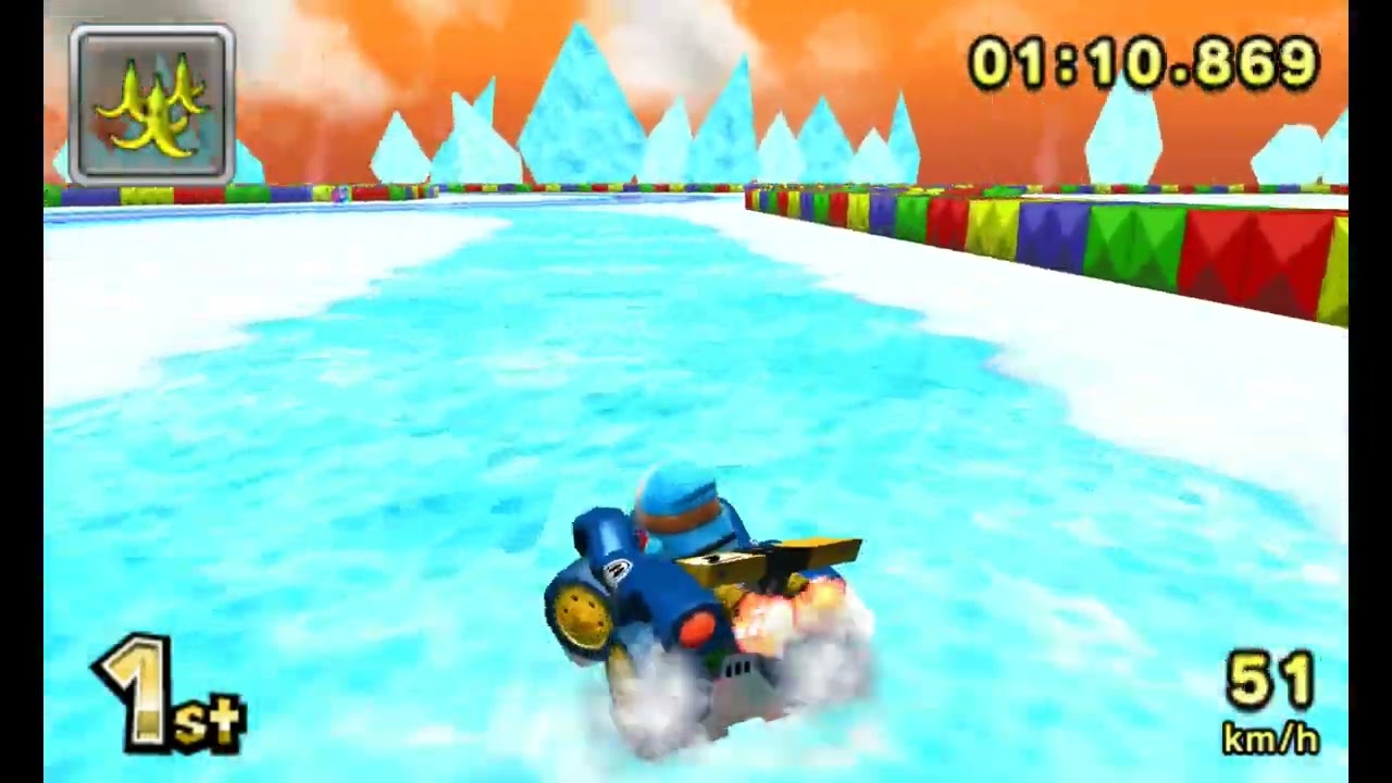 GBA Snow Land by Cats4Life - Mario Kart 7: Custom Track [1080p 60fps]