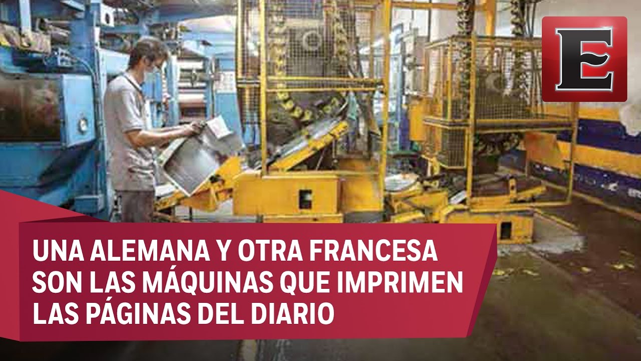 Cien años de Excélsior: Las rotativas del periódico