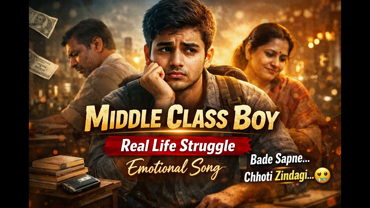 Middle Class Sapne | Heart Touching Song 2026 💔🥺 | Real Life Struggle Story | Emotional Hindi Song